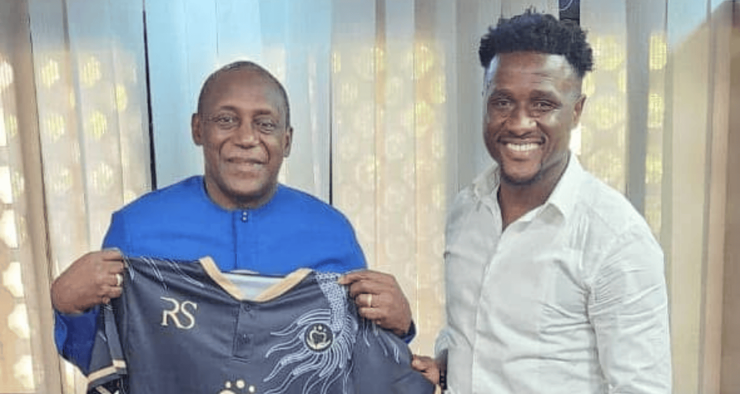 Rodney Strasser Pays Courtesy Call on Hon. Alhaji Dr. Kandeh K. Yumkella at State House