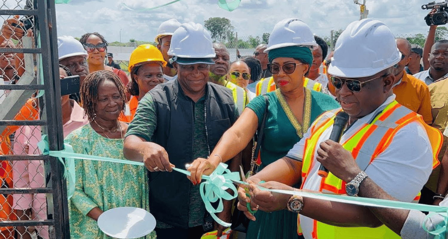 As Push for Rural Electrification Continues.... President Bio Commissions 1MW Solar PV Plant in Moyamba